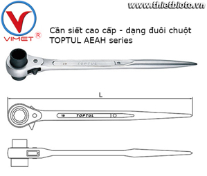 Tuýp đuôi chuột Toptul AEAH4146 - 41x46mm