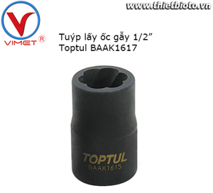 Tuýp lấy ốc gãy Toptul BAAK1617