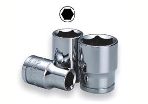 Tuýp lẻ 6 góc trắng Crossman 96-514, 1/2''