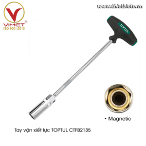 Tuýp mở bugi chữ T Toptul CTFB2135 - 21x350mm