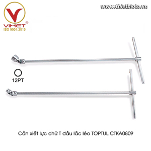 Tuýp T bông lắt léo 9mm Toptul CTKA0809