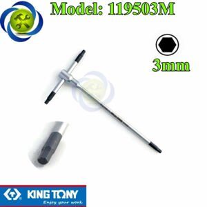 Tuýp vặn chữ T lục giác Kingtony 119503M