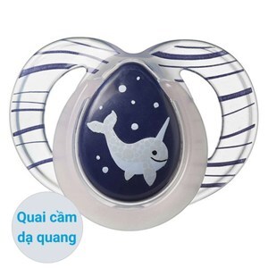 Ty ngậm dạ quang cho bé Tommee Tippee - 6-18 tháng, vỉ 1 cái