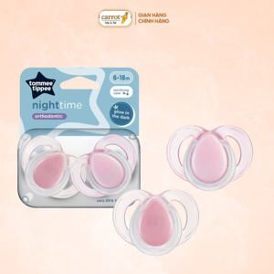 Ty ngậm dạ quang cho bé Tommee Tippee - 6-18 tháng, vỉ 1 cái
