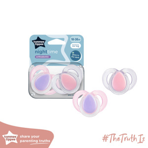 Ty ngậm dạ quang cho bé Tommee Tippee - 18-36 tháng, vỉ 2 cái