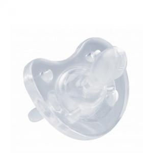 Ty ngậm Silicon Physio Soft trắng 6M+