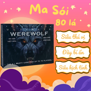 Cờ Ultimate Werewolf Deluxe 2014 Board Game - Ma Sói phiên bản Ultimate Deluxe