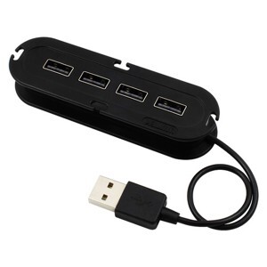 Bộ chia cổng usb 2.0 ra 4 cổng có sạc điện thoại chính hãng Unitek