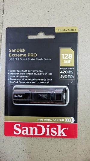 USB SanDisk Extreme Pro - 128GB