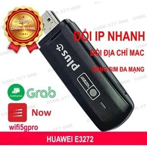 USB 4G Huawei E3272 tốc độ cao 150Mbps