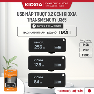 USB Kioxia 128GB U365 USB 3.2 Gen 1