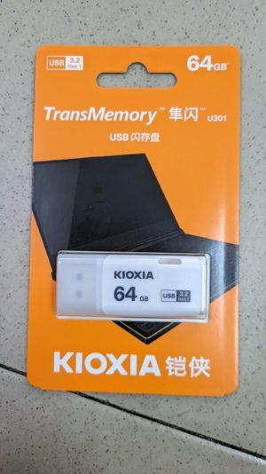 USB Kioxia 64GB U301 USB 3.2 Gen 1