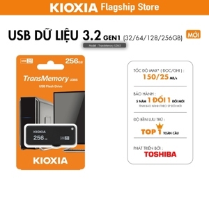 USB Kioxia 64GB U365 USB 3.2 Gen 1