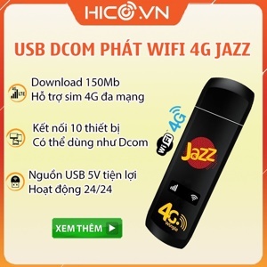 USB phát wifi 4G Jazz W02