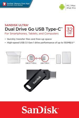 USB Sandisk Dual 32GB Type C