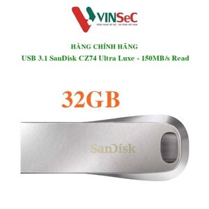 USB Sandisk Ultra Luxe CZ74 32GB