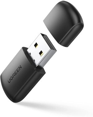 USB thu Wifi băng tần kép AC 2.4G/5G tốc độ 650Mbps Ugreen 20204