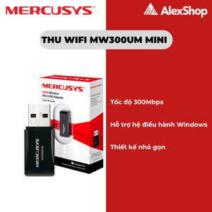 USB thu wifi Mercusys MW300UM