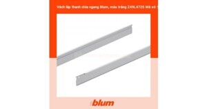 Vách nâng cấp màu trắng Blum 553.95.705