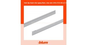 Vách nâng cấp màu xám Blum 553.95.205