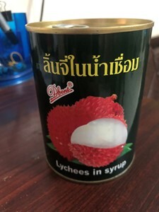 Vải ngâm Dbent lon 565g