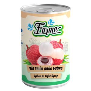 Vải thiều nước đường Farme