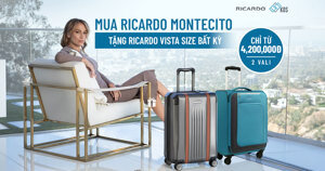 Vali Ricardo Tioga HS 6 tấc - 25 inch