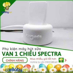 Van chân không máy hút sữa Spectra