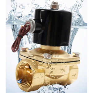 Van điện từ nước, mở và khóa nước bằng điện UNI-D cút ren trong phi 21 UW-15