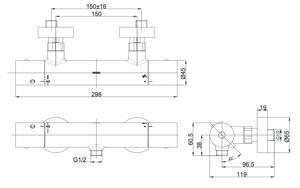 Van điều chỉnh nhiệt độ Toto TBV01401B