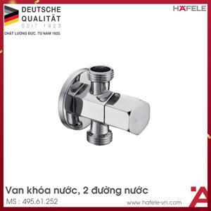 Van khóa nước dạng lục giác Hafele 495.61.252