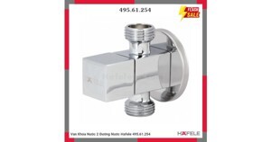 Van khóa nước dạng vuông Hafele 495.61.254