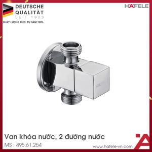 Van khóa nước dạng vuông Hafele 495.61.254