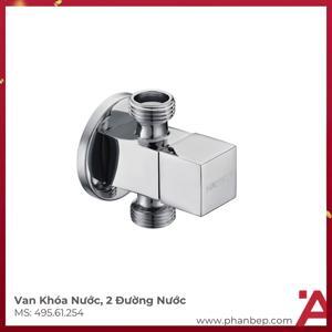Van khóa nước dạng vuông Hafele 495.61.254