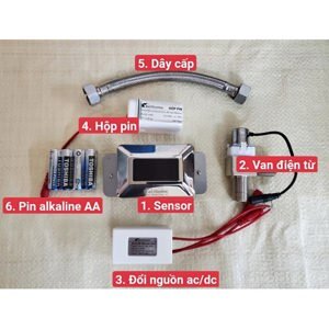 Van xả cảm ứng Tiểu nam TECHOME A2912