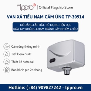 Van xả tiểu nam cảm ứng TPPRO TP-30914