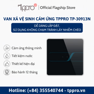 Van xả tiểu nam cảm ứng TPPRO TP-30913N