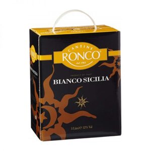 Vang bịch trắng Ronco Sicilia Bianco BIBS 3 lít