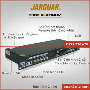 Vang cơ Jarguar S800 Platinum