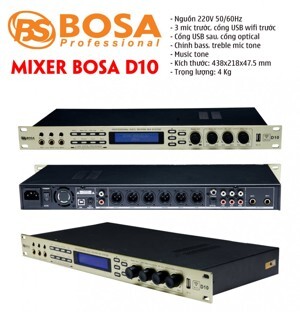 Vang số karaoke Bosa D10