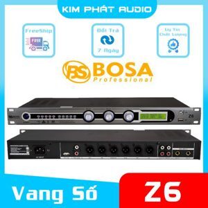 Vang số karaoke chống hú Bosa Z6