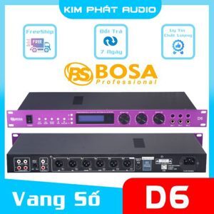 Vang số karaoke chống hú Bosa D6