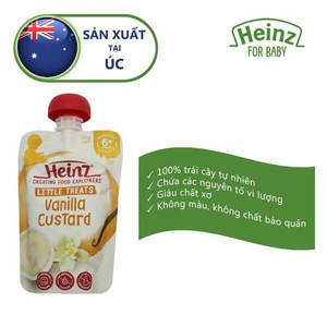 Váng sữa Heinz vị vani - 120g (dành cho trẻ trên 6 tháng tuổi)