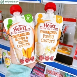 Váng sữa Heinz vị vani - 120g (dành cho trẻ trên 6 tháng tuổi)
