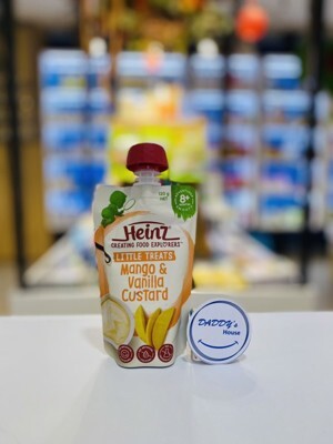 Váng sữa Heinz vị xoài &vani (Mango & Vanilla) - 120g (dành cho trẻ trên 8 tháng tuổi)