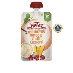 Váng sữa Heinz vị xoài &vani (Mango & Vanilla) - 120g (dành cho trẻ trên 8 tháng tuổi)