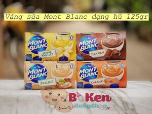 Váng sữa Mont Blanc các vị