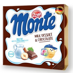 Váng sữa Monte chocolate (1t+) - 4 hộp