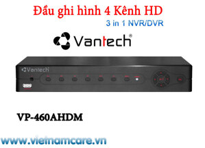 Đầu ghi AHD 4 kênh Vantech VP-460AHDM