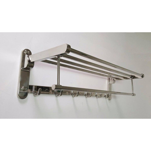 Vắt khăn inox 2 tầng Eco 304-VK5809 60 x 18 x 23 cm